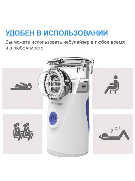 Меш ингалятор (небулайзер) B.Well WN-114 Меш ингалятор (небулайзер) B.Well WN-114