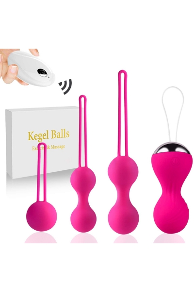 Вагинальные шарики Кегеля с вибрацией Kegel Balls для тренировки интимных мышц Вагинальные шарики Кегеля с вибрацией Kegel Balls для тренировки интимных мышц