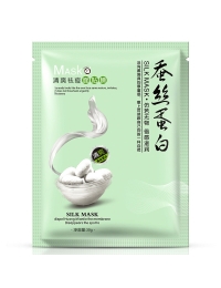 Маска для лица тканевая ONE SPRING SILK MASK REFRESHING ACNE, с протеинами шелка, от акне, 30 гр.