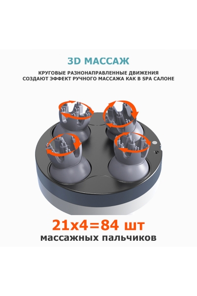Массажер для головы MSG-015 электрический, роликовый, с 3D технологией, беспроводной Массажер для головы MSG-015 электрический, роликовый, с 3D технологией, беспроводной