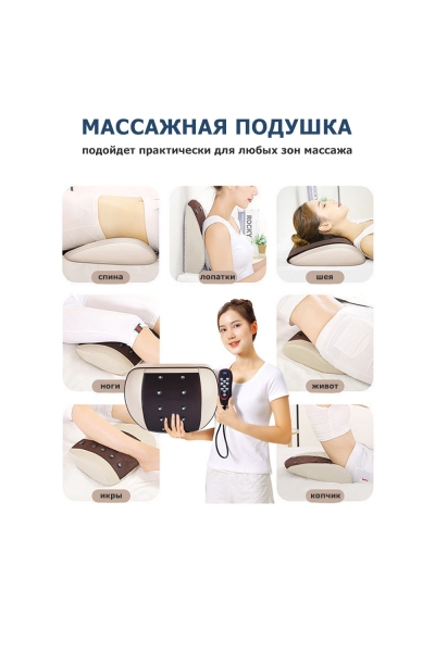 Массажер для спины MSG-019 электрический, импульсный, магнитный, с ИК прогревом, TENS технологией Массажер для спины MSG-019 электрический, импульсный, магнитный, с ИК прогревом, TENS технологией