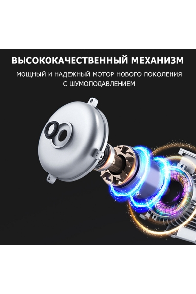 Массажер для шеи MSG-034 электрический, роликовый, с ИК прогревом, беспроводной