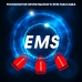 Пояс миостимулятор для похудения, EMS-150, 6 программ массажа, с EMS технологией, ИК прогревом и пультом ДУ, универсальный размер, беспроводной