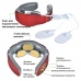 Массажер для шеи и плеч MSG-024 электрический, импульсный, с ИК прогревом, TENS EMS технологией, беспроводной