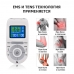 Массажер миостимулятор EMS TENS для тела EMS-100 2 канала, 12 режимов массажа, беспроводной
