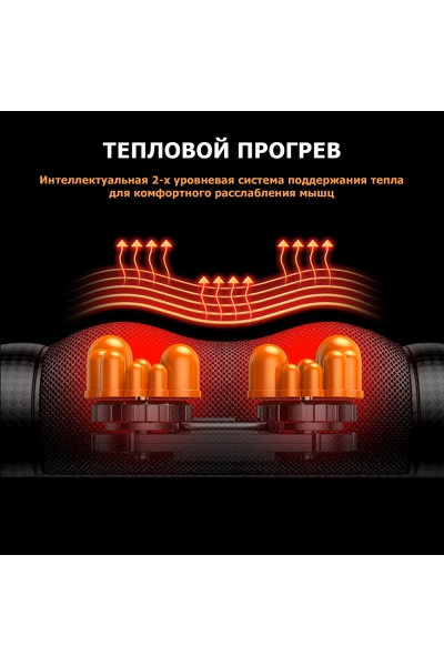 Массажная подушка для спины и шеи KZ0568 электрическая, 20 роликов, с ИК прогревом, магнитотерапией, ароматерапией и доп. массажной подушкой, 12/220В, черная Массажная подушка для спины и шеи KZ0568 электрическая, 20 роликов, с ИК прогревом, магнитотерапией, ароматерапией и доп. массажной подушкой, 12/220В, черная