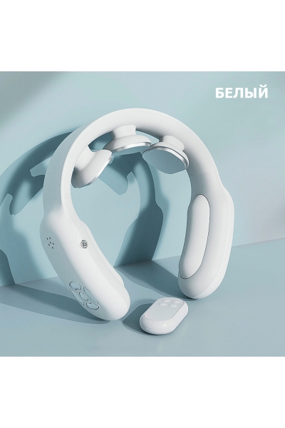 Массажер для шеи и плеч MSG-035 электрический, импульсный, вибрационный, с тепловым прогревом, TENS EMS технологией, беспроводной Массажер для шеи и плеч MSG-035 электрический, импульсный, вибрационный, с тепловым прогревом, TENS EMS технологией, беспроводной