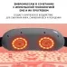 Массажный SMART пояс для похудения KONKA-M3 электрический, вибрационный, с EMS технологией, ИК прогревом и магнитотерапией, беспроводной