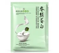 Маска для лица тканевая ONE SPRING SILK MASK REFRESHING ACNE, с протеинами шелка, от акне, 30 гр.