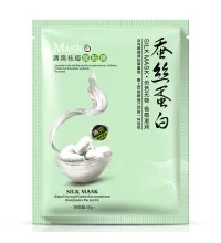 Маска для лица тканевая ONE SPRING SILK MASK REFRESHING ACNE, с протеинами шелка, от акне, 30 гр.
