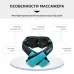 Массажер воротниковый для спины, шеи и плеч KZ0308 электрический, 16 роликов, с ИК прогревом, 12/220В