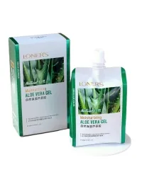 Гель косметический увлажняющий LONERS ALOE VERA GEL, с экстрактом алоэ вера, 300 гр.