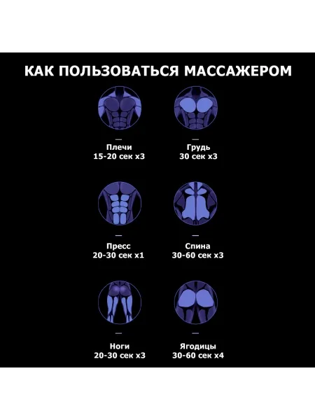 Массажер для тела перкуссионный MSG-009 электрический, вибрационный, 8 насадок, беспроводной Массажер для тела перкуссионный MSG-009 электрический, вибрационный, 8 насадок, беспроводной