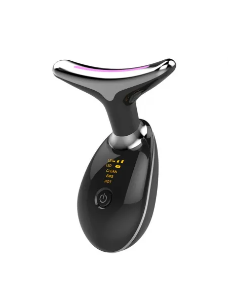 Лифтинг массажер для подтяжки лица MPF-15 микротоковый, с EMS и LED технологией, 3 в 1, беспроводной, черный Лифтинг массажер для подтяжки лица MPF-15 микротоковый, с EMS и LED технологией, 3 в 1, беспроводной, черный