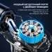 Массажер для тела перкуссионный MSG-021 электрический, вибрационный, 8 насадок, беспроводной